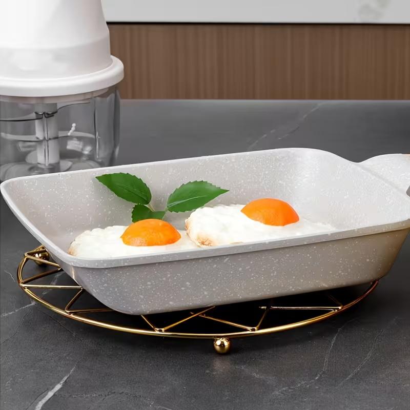 1Pcs Iron Steamer Rack Multifunction Pot Steaming Tray Dumplings Eggs Grill Stand Kitchen Tableware Cooking Utensils