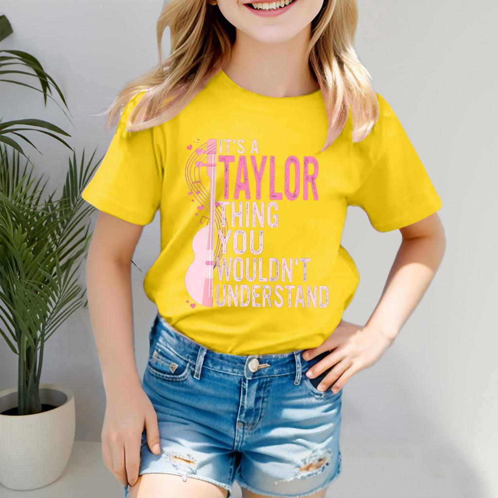 2-13Y Kid T Shirt Fashion Printed Kids Clothes Tshirt Tops Boys Tee Girls Baby Tee