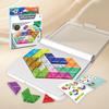 Logical Thinking Training Smart Clearance Tangram Toy Montessori Logical Puzzle Game  Gifts