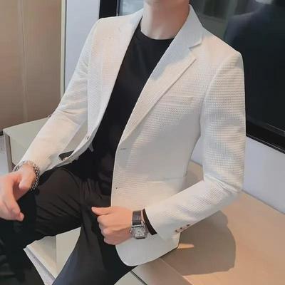 Pánske trendy voľné obleky v kórejskom štýle