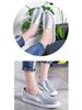 2025 Spring/Summer Women's Genuine Leather Cutout Breathable Slip-on Loafers