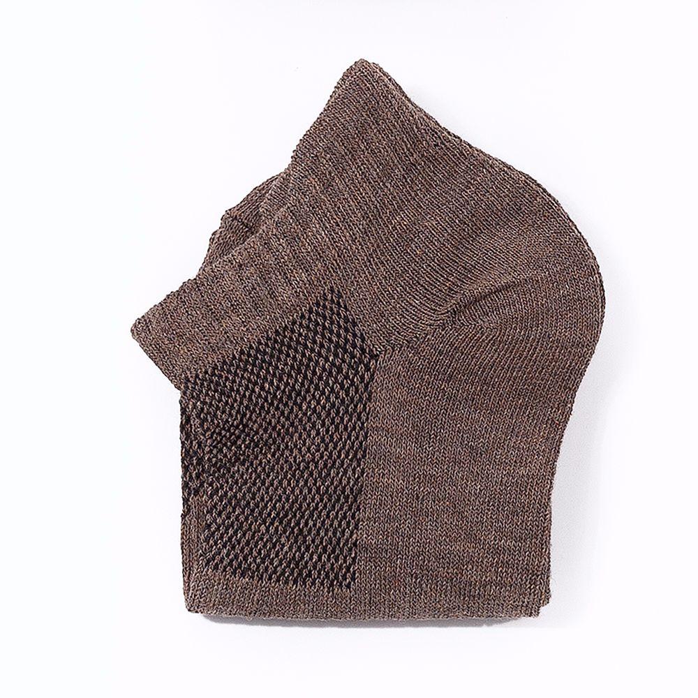 All-match Simple Summer Mesh Cotton Shallow Low-top Socks Hosiery Men's Socks Boat Socks