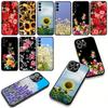 Daisy Sunflower Rose Flower Lavender for Samsung Galaxy A25 A37 A57 A12 A14 A31 A41 A50 A51 A70 A71 A72 A04 Note 20 9 8 10 Case