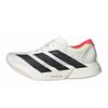 adidas Adizero Adios Pro 4 Slip Resistant Abrasion Resistant Low Top Running Shoes Unisex Black White Yellow Green JR1094(Team80-S-BOX)