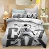 3D Printed Football Star Bedding Set Football Star Duvet Cover Double Twin Full Queen King Adult Kids Bedclothes Quilt Cover