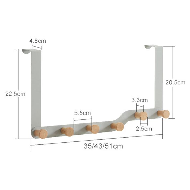 Door Back Hook Hanger Clothes Wall Entrance Hall Coat Rack Over The Door To Hang Clothes Keys Holder Bathroom Coat Hanger Hooks