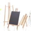 2pcs Wooden Easel For Painting,30/40/50cm Height Portable Folding Desktop Display Triangle Bracket,Art Supplies