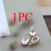 1PC Copper Zircon Water Drop Crystal Zircon Pendant for DIY Jewelry Accessories