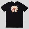 T-Shirt Goldglühende Blumen Baumwolle Fun Spaß Sprüche Lustig Cartoon