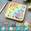Bamboo Mosaic Coaster DIY Kit for Students and Kids