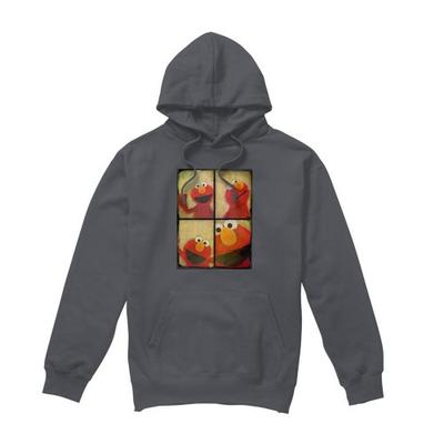 Sesame Street Unisex Adult Elmo Photobooth Hoodie