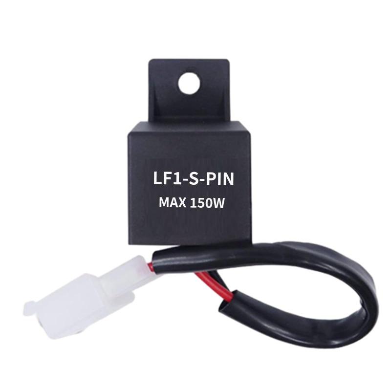 Motorcycle Motor Turn Signal Bulb for Honda Kawasaki Suzuki Hyper Flash 150W 12A 2Pin Electronic LED Flash Relay 2025 New