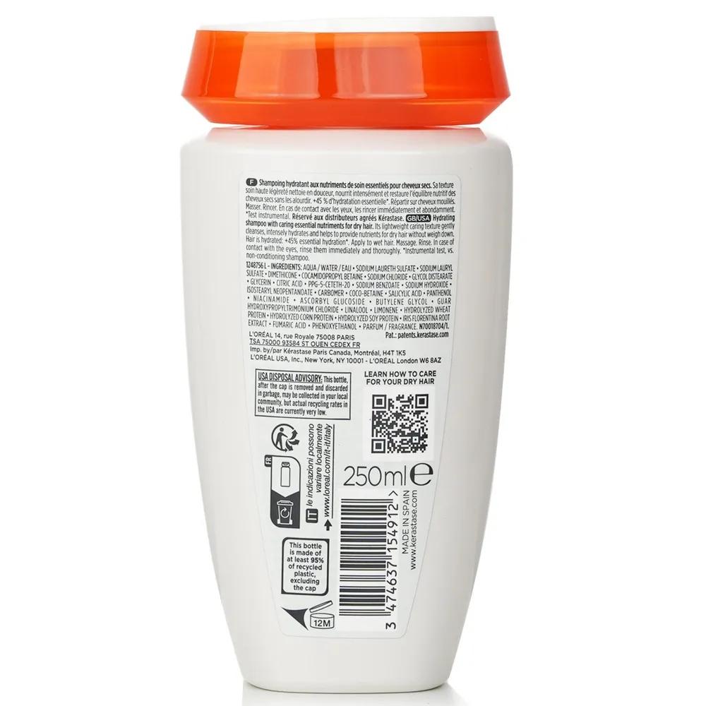 Nutritive Vain Satin Hydrating Shampoo with Essential Nutrients 250ml/8.5oz