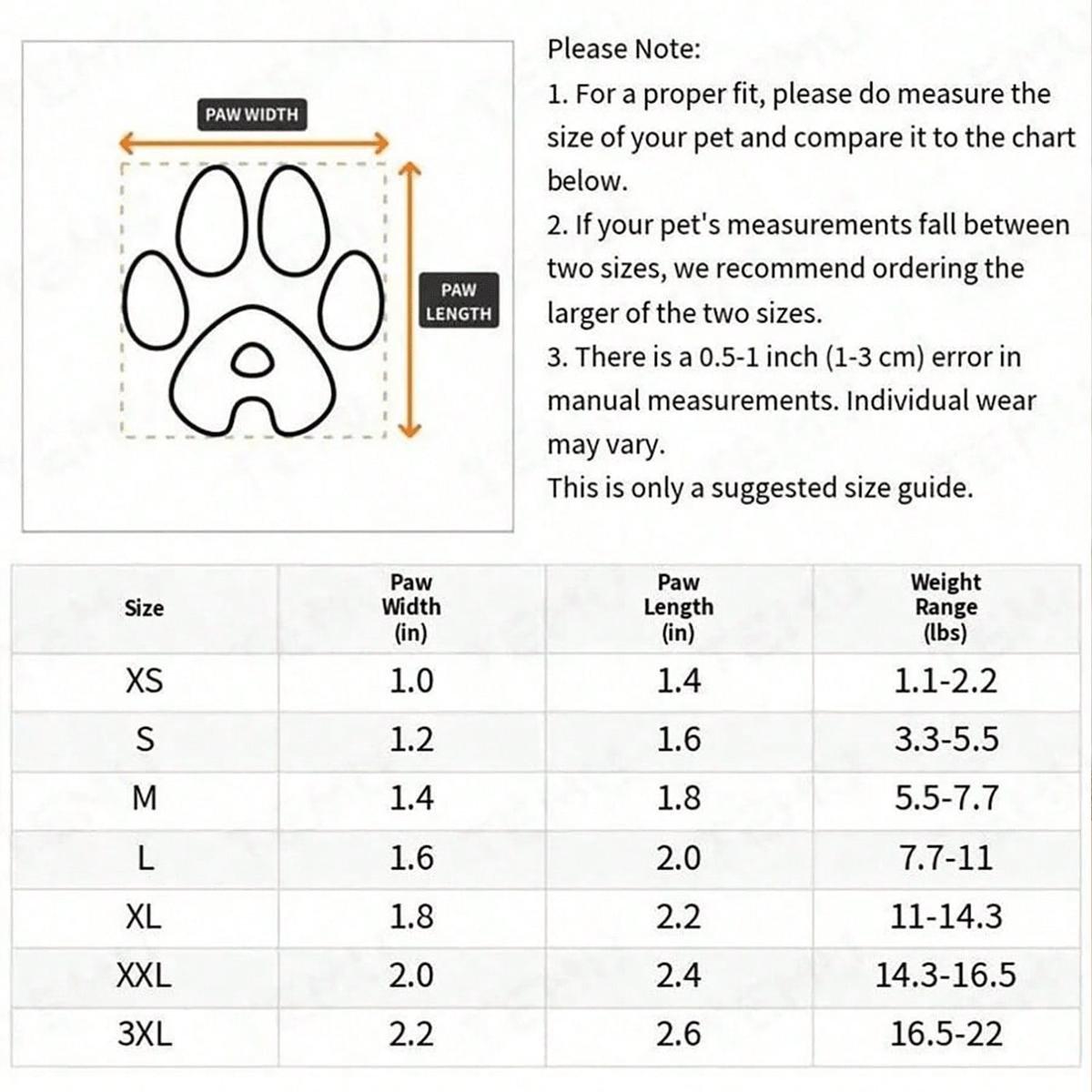 

4 sets of pet travel shoe covers S чорний