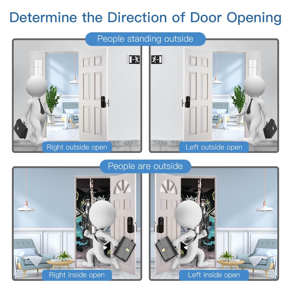 Lock With App Digital Door Lock Power Indicator Feature Remote Security Management User Management Capability As Shown