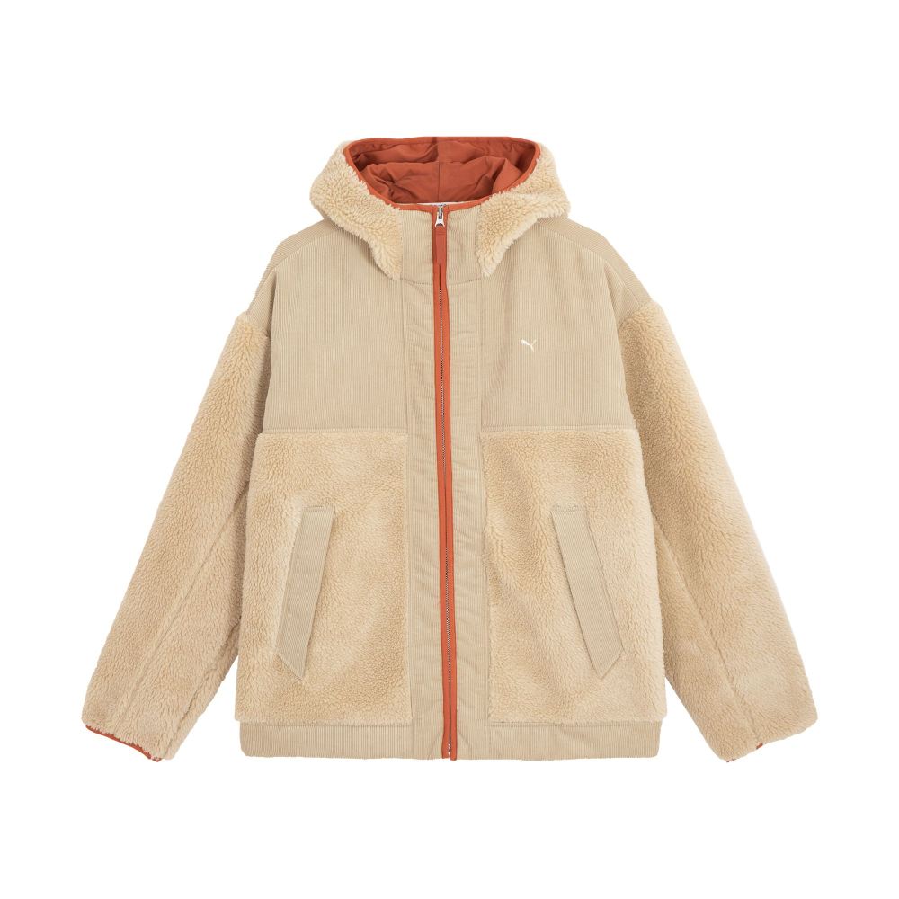 

Puma Mmq Material Mix Sherpa Jacket Unisex Jacket Roasted-Almond 623049-88 XL