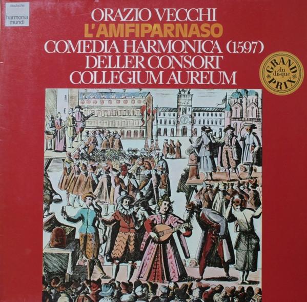 

LP Record ORAZIO VECCHI DELLER CONSORT CO LAmfiparnaso 06599816 Deutsche Harmon Germany Classical Used