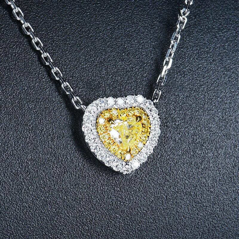 BELLA BOX Classic Women Pendant Necklace With 5A Zircon Fine Jewelry Wedding Gifts