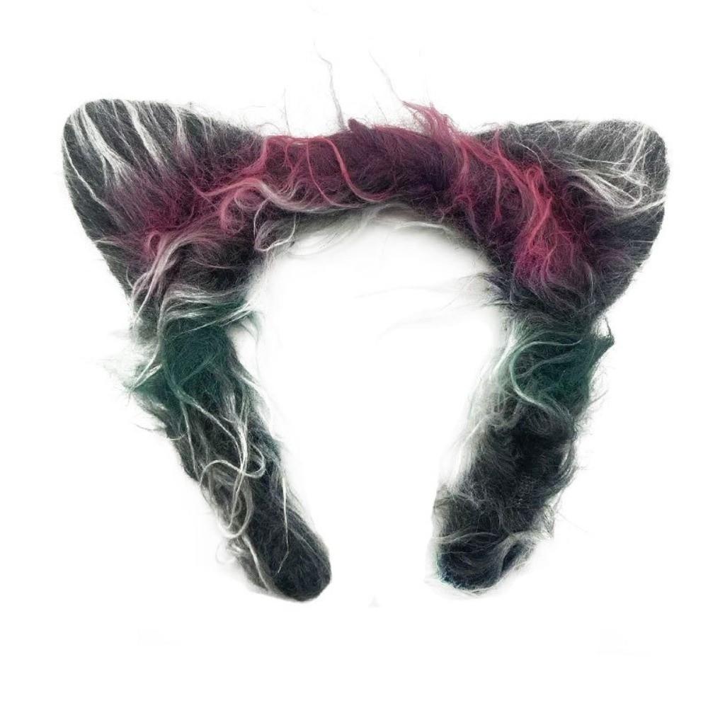 4pcs/set Exquisite Wolf Ear Headband Furry Animal Cosplay Outfit Stage Performance