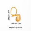 Gold-Plated Irregular Geometric Stainless Steel Ring with Versatile Knuckle Design