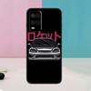 Cartoon Car JDM For OPPO A74 A94 A54 A58 A78 A98 A5 A9 A53 A15 A52 A72 A17 A57 A77 A16 A76 A96 A57S Case