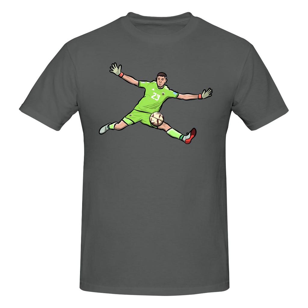 Dibu Martinez Dibu Martinez Emi Dibu Martinez Vielseitiges T-Shirt Basic für den Weg zur Arbeit Dreidimensionale Druck-T-Shirt Unisex