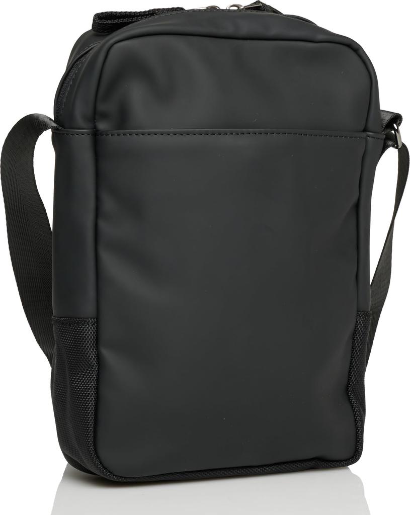 Lee Wisdom Mini Shoulder Large Black Bag, PU/Polyester, Lightweight, Capacity, Multifunctional, 320-4023,