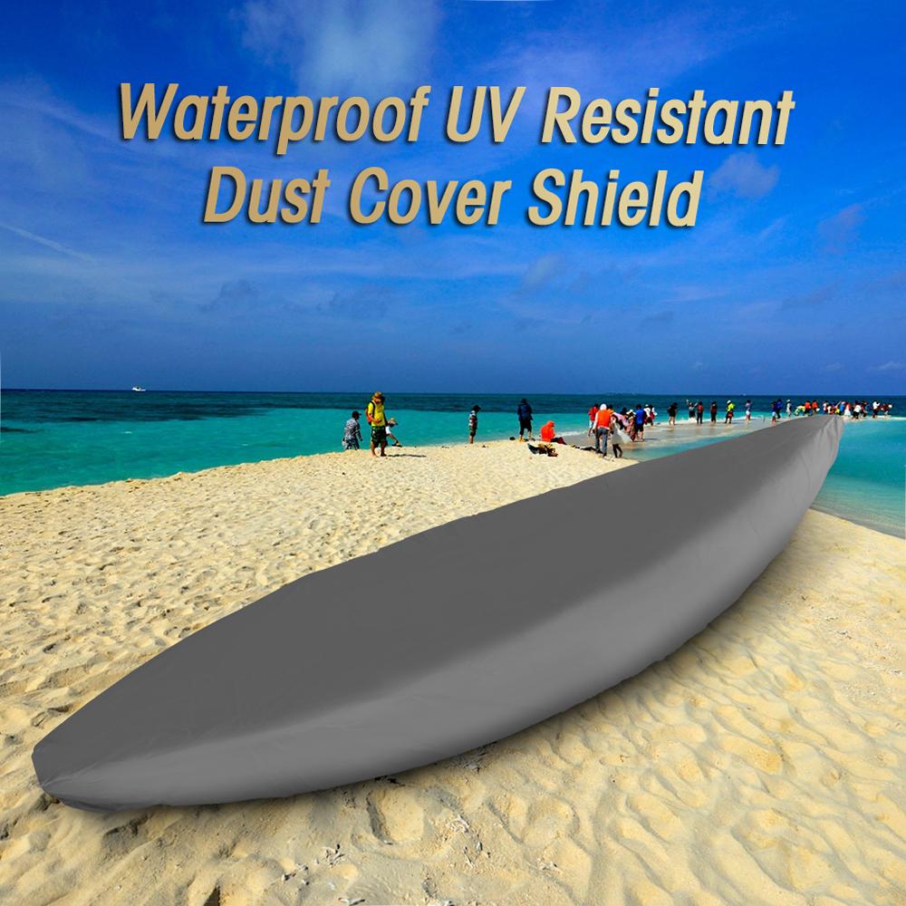 Professional Universal Kayak Cover Canoe Boat Waterproof UV Resistant Dust Storage Cover Shield