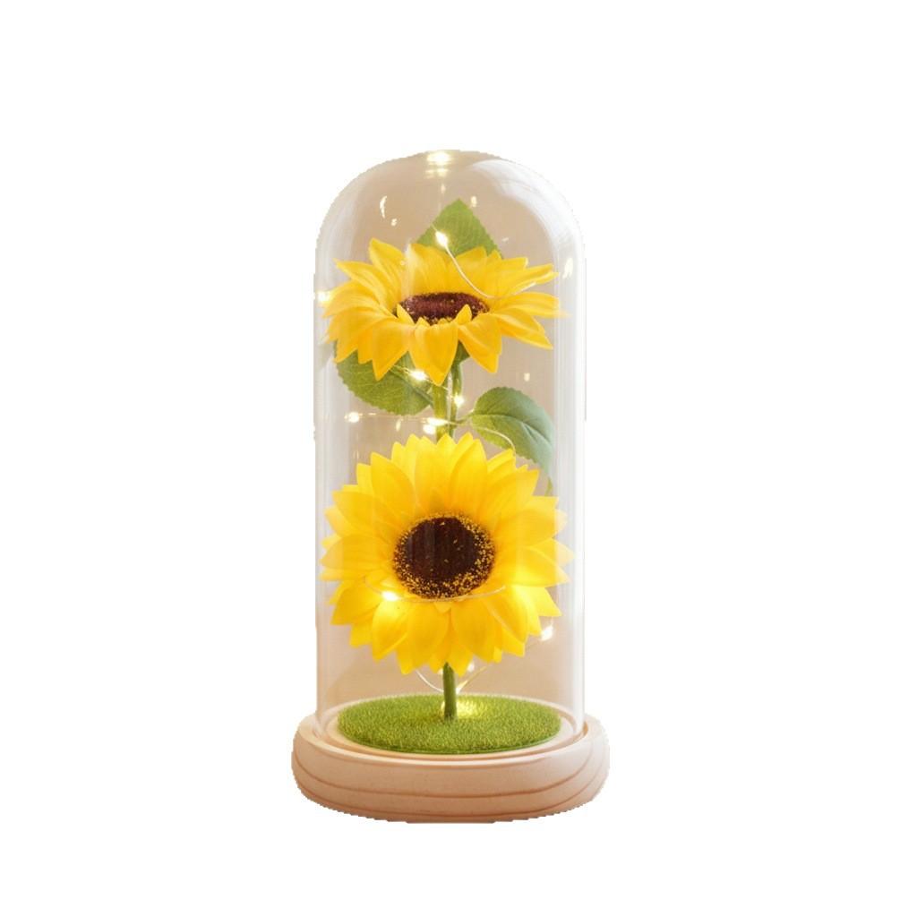 Soap Flower Sunflower Eternal Flower Ornament Mother's Day Valentine's Day Gift Bouquet Christmas Creative Gifts