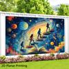 2D Flat Party Backdrop Banner - Reading & Exploring Starry Knowledge