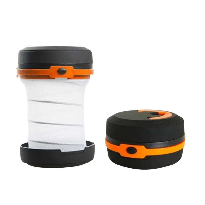 Telescopic Foldable Led Camping Light Portable Tent Light Night Light Emergency Light Lantern Use Aa Battery Not Included