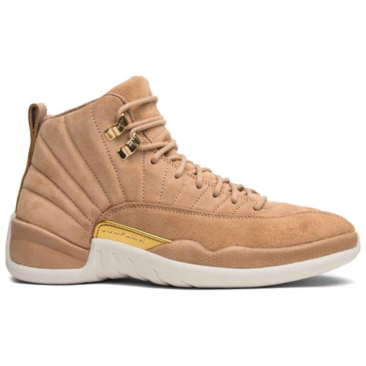 New JORDAN 12 Retro Vachetta Tan Women's AO6068-203