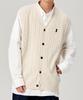 Takeasy Cable Smallakku Vest Cardigan (Ivory)