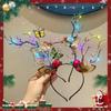 Fairy Mori Style Antler Reindeer Headband – Christmas Hair Accessories & Clips