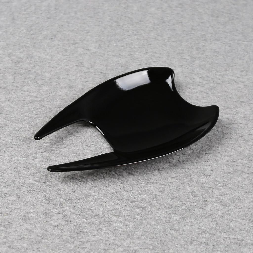 RUIQ Exterior Door Handle Protector Cover for Subaru Forester SL Series (Piano Black) - Prevents Door Handle Scratches from Fingernails
