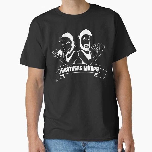 White The Brothers Murph Logo (Old Unisex Mike) Cla Made In UsaAus TShirt S2xl S