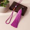 Handmade Chinese Knot Tassel Gourd Charm - DIY Car Hanging Ornament & Musical Instrument Accent