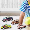 30Pcs Pull Back Small Car Crash Resistant Alloy Cartoon Mini Cars Fun Kids Plaything Desktop Pull Back Car Desktop Ornament