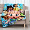 Coperta Stampata a Tema CoComelon - Perfetta per Divano, Letto, Viaggi e Uso Esterno | Lavabile in Lavatrice, Accogliente e Durevole.