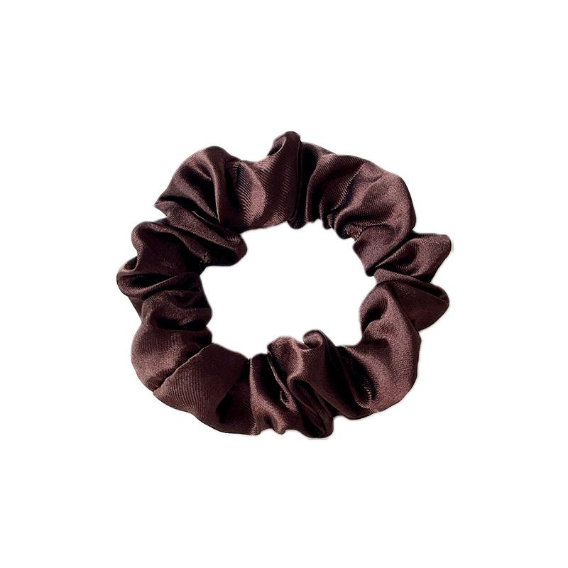 Satin Cloth Art Large Intestine Hair Band European and American Headrope Hair Accessories Simple Headband Head Flower Rubber Band Hair Accessories