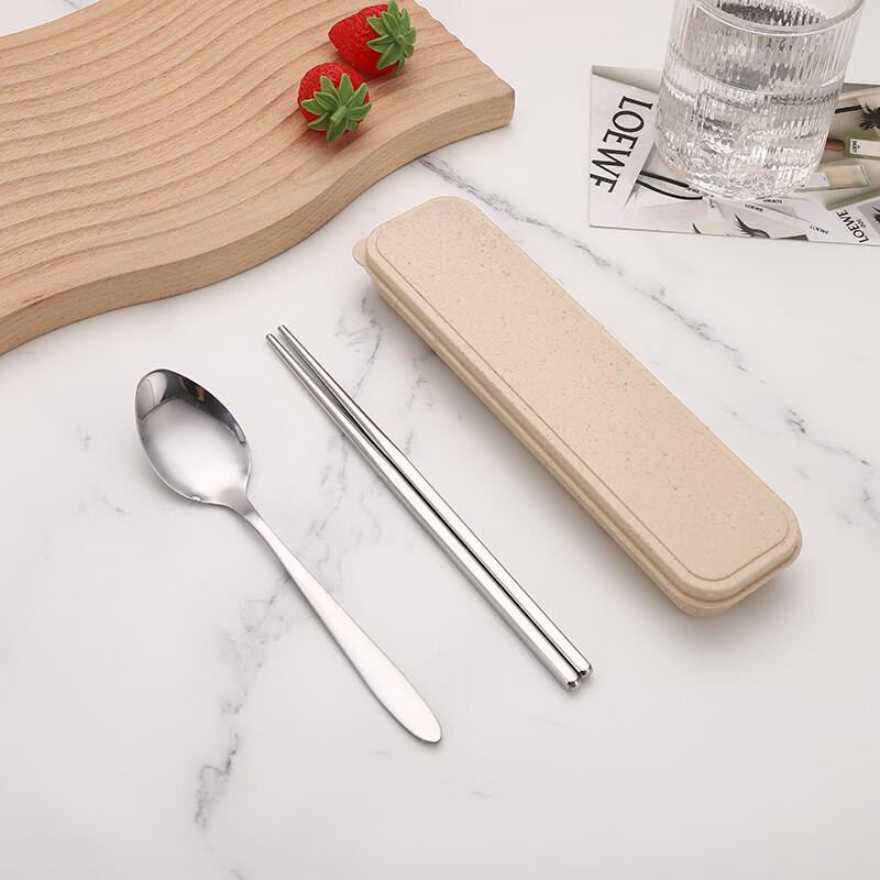 Portable 316 Stainless Steel Cutlery Set