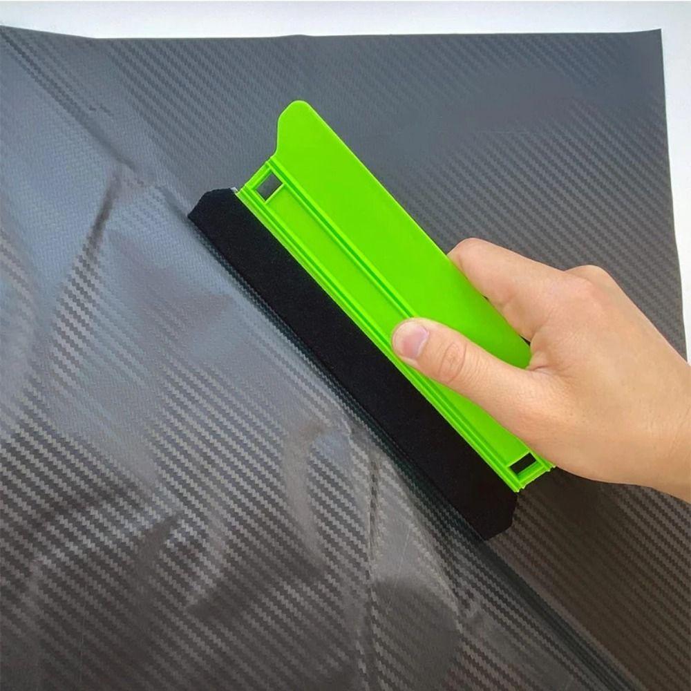 2Pcs Scratch-Free Car Film Scraper Felt Edge Wallpaper Smoother Vinyl Decal Applicator  Window Film