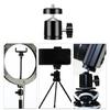 High Compatibility 360 Degree Metal Tripod Round Head For Enhances Stability And MultiAngle Shoot Tripod Accessory