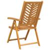 Garden Chair 6 pcs Brown 57 x 72 x 109 cm Solid Acacia Wood