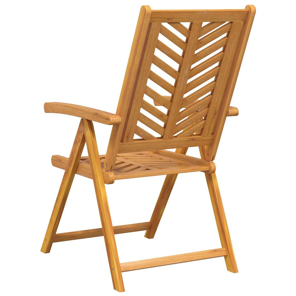 Garden Chair 6 pcs Brown 57 x 72 x 109 cm Solid Acacia Wood