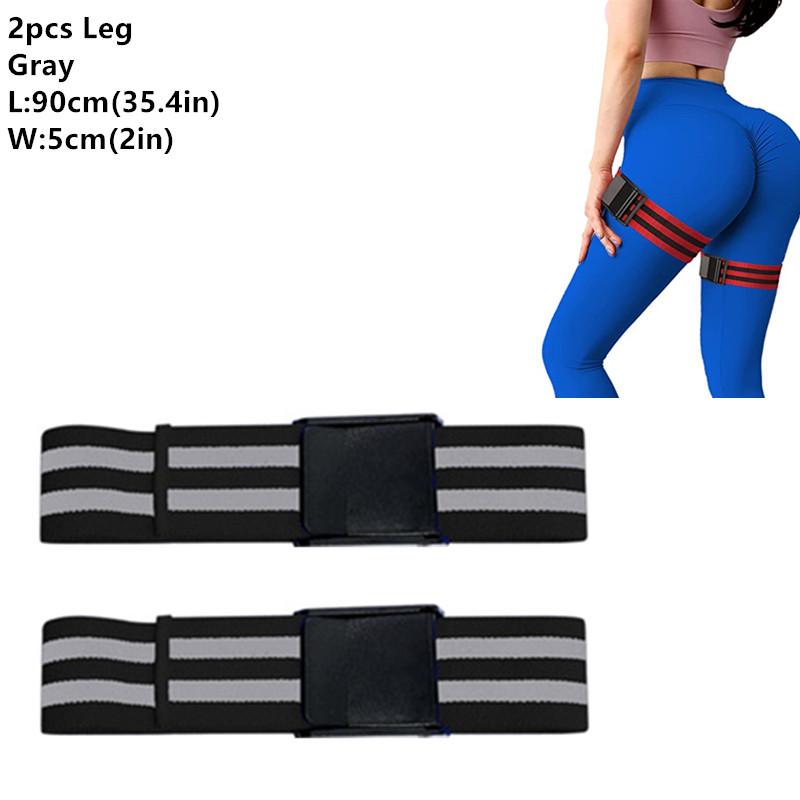 Training BFR Occlusion Bands Bodybuilding Weightlifting Arm Leg Muscle Growth Blood Flow Restriction Bands Fitness Gym Equipment