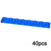 Assemblage en vrac Brique de construction MOC de particules 1x2 2x2 2x4 Transparentes Fines Briques Accessoires Jouet Leduo 3023 3022 3020