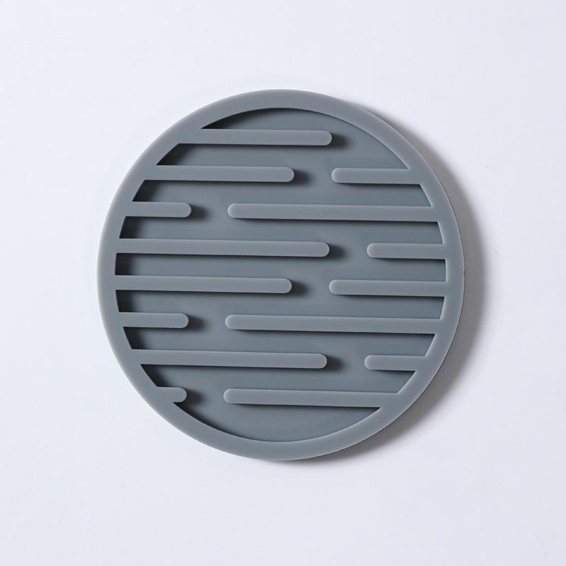 

Подставка под стакан из пищевого силикона, силиконовая подставка под стакан, изоляционная подкладка, коврик для стакана, держатель для напитков, аксессуары для кухни серый