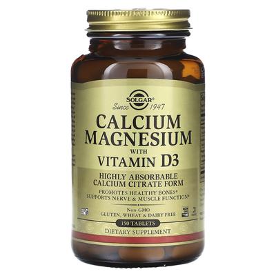Kalsiyum Magnezyum D3 Vitamini ile, 150 Tablet