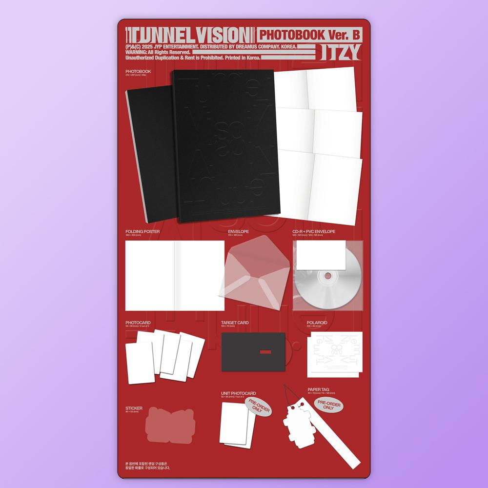 (PRZEDSPRZEDAŻ POB) ITZY - WIZJA TUNELOWA (Fotoksiążka wer.)